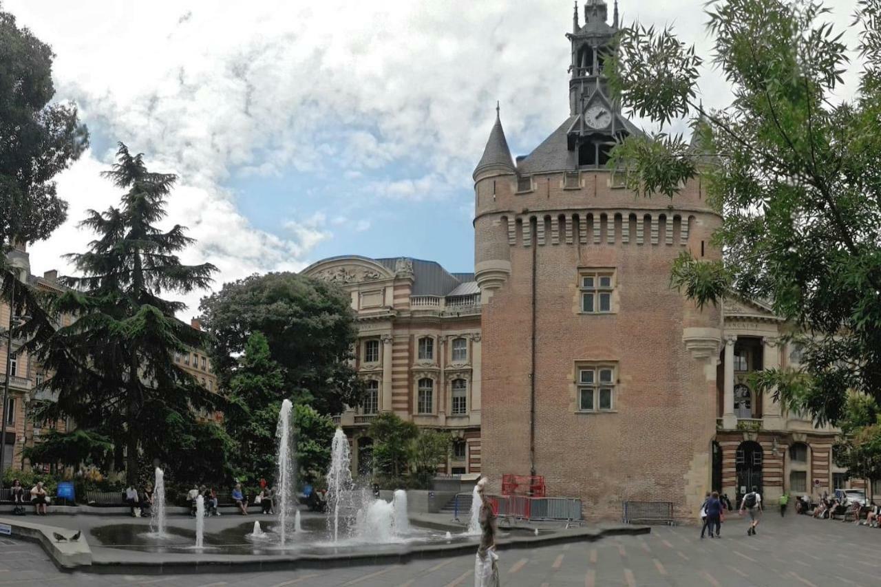 :) Grand Studio Lumineux A Toulouse Et Parking Zewnętrze zdjęcie